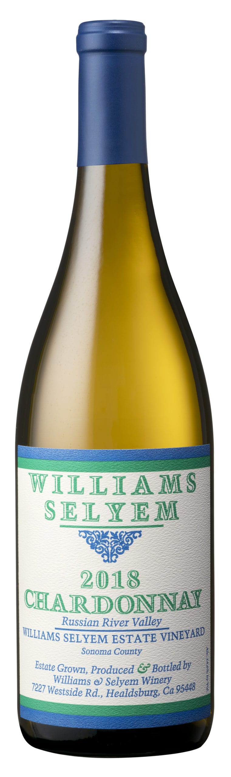 2018 Williams Selyem Estate Vineyard Chardonnay Williams Selyem