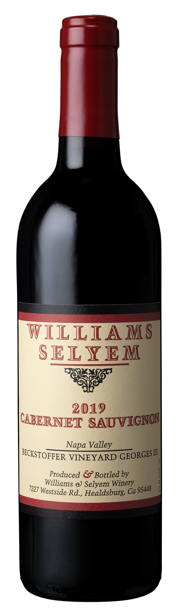 2019 Beckstoffer Vineyard Georges III Cabernet Sauvignon – Williams Selyem